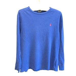 Polo Ralph Lauren Blue Kids Long Sleeve Shirt
